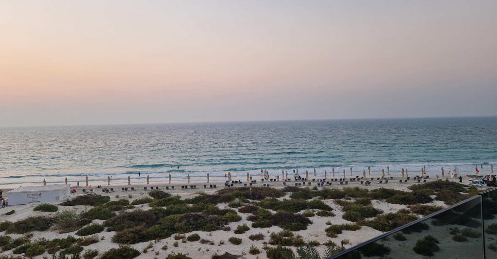 Gorgeous Saadiyat natural beach