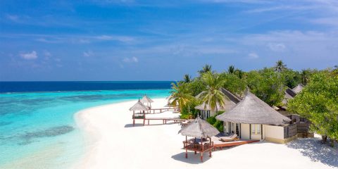 Beach views at Banyan Tree Vabbinfaru