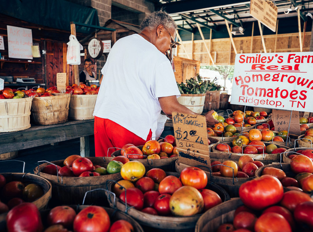 Nashville farmers market