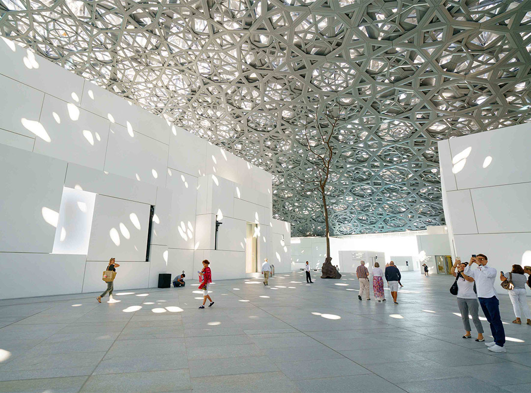 Louvre Abu Dhabi interior