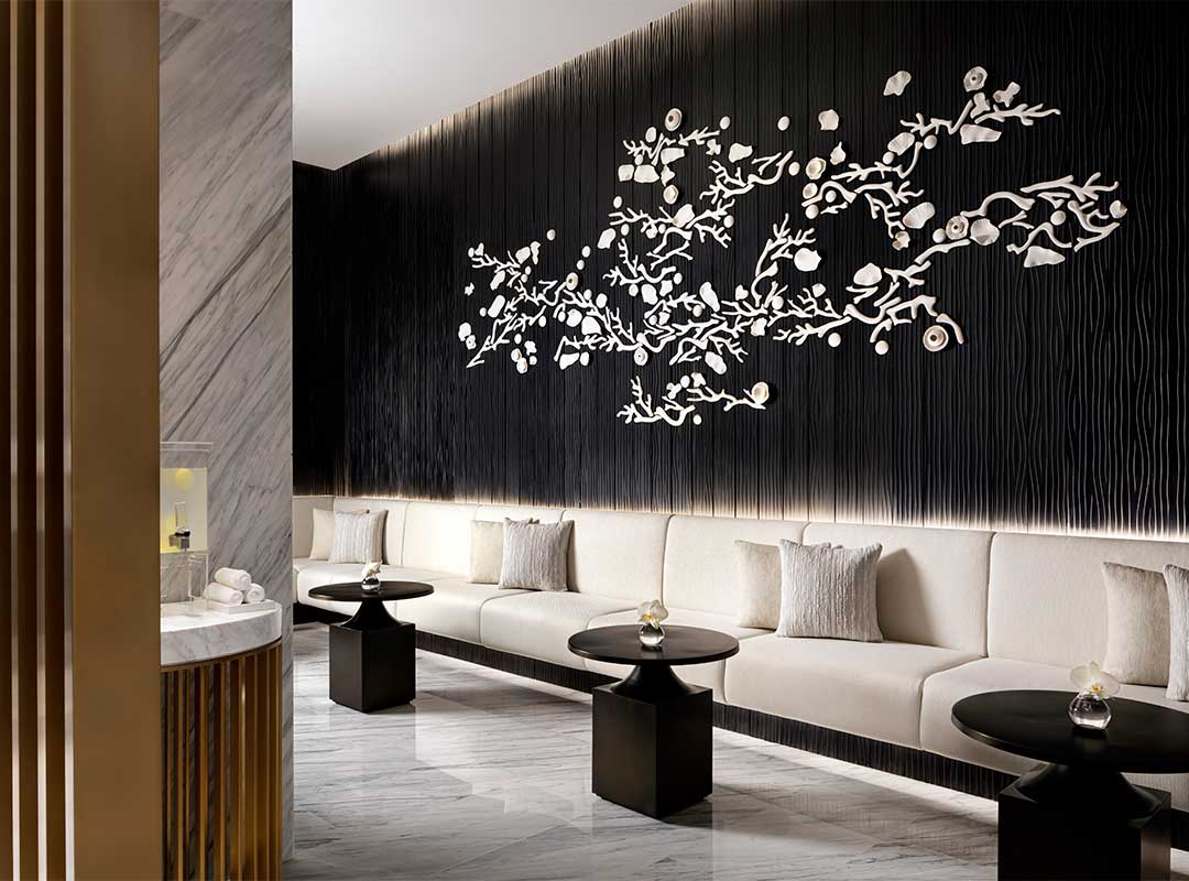 Reception of Awaken Spa at Atlantis The Royal