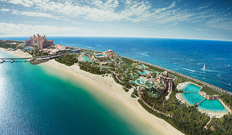 Atlantis The Palm, Dubai exterior shot