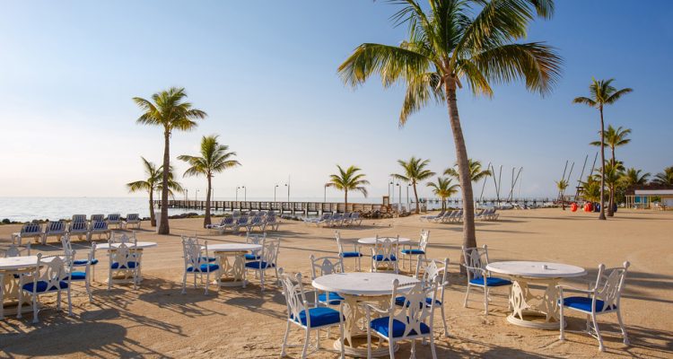 Beach restaurant in Florida