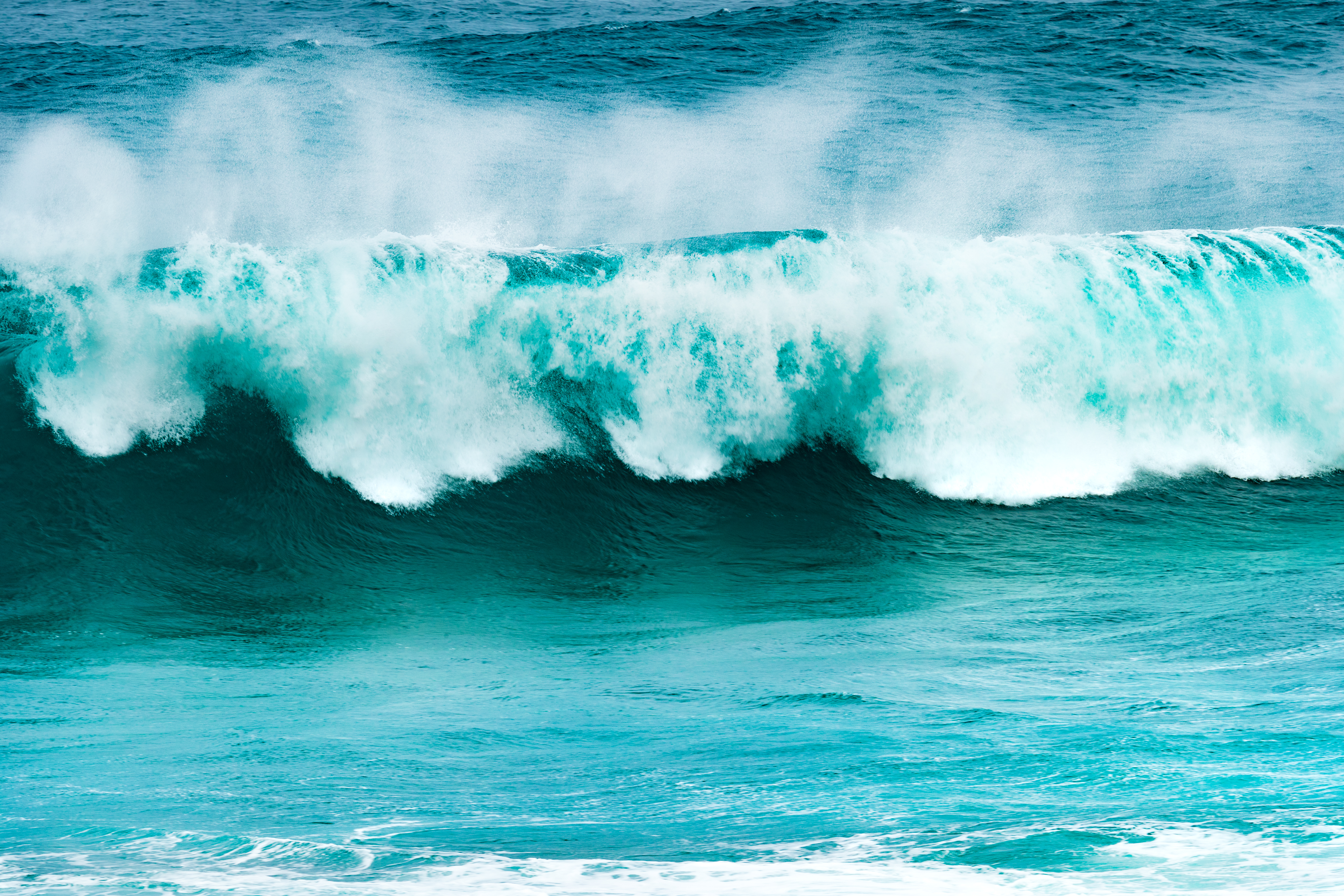 Big waves in Mauritius