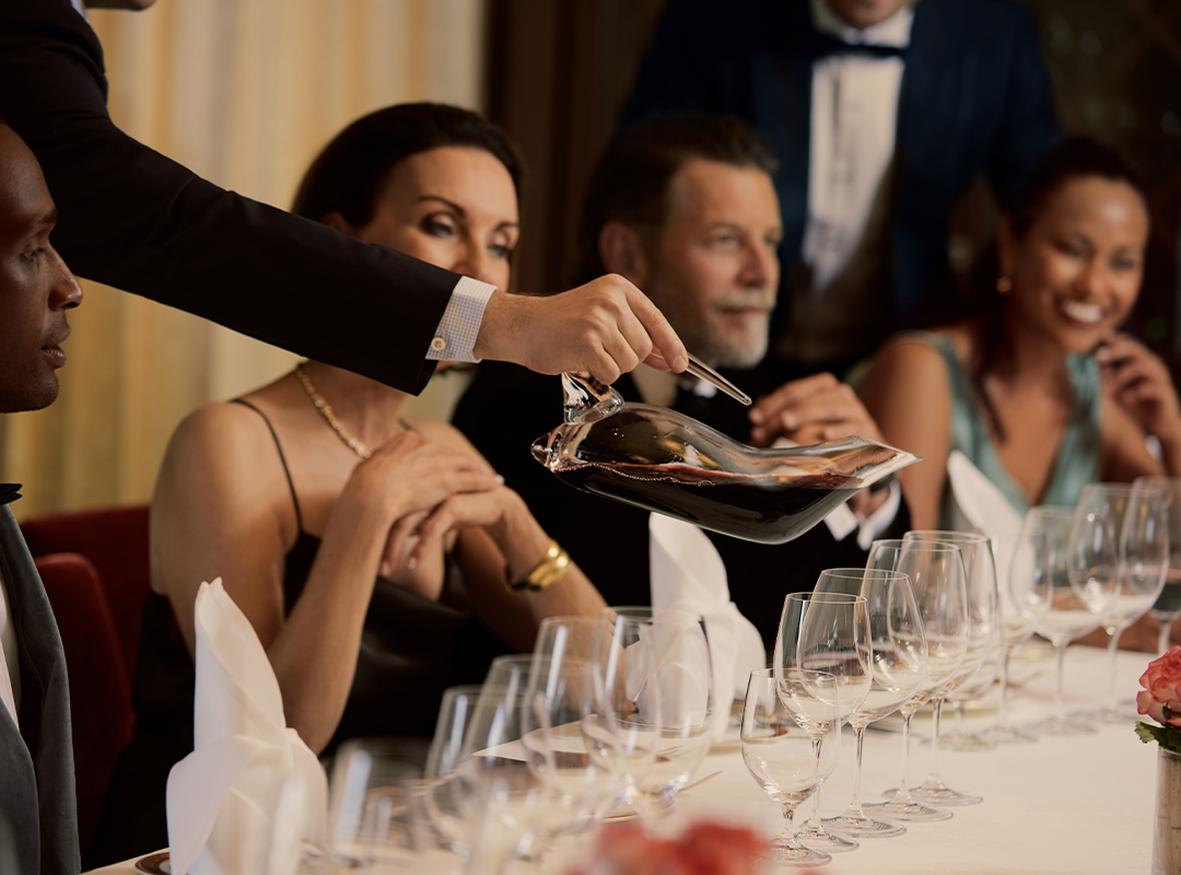 Dining on Crystal Symphony