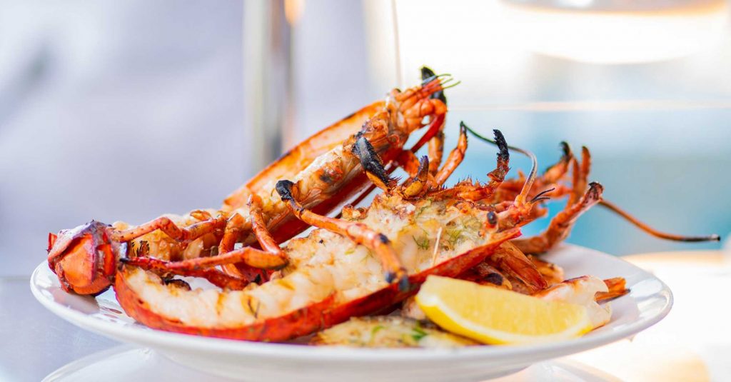 Lobster at Brasserie 2.0 Brunch at Le Royal Meridien Beach Resort