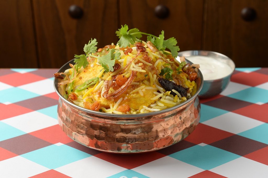 Chicken Biryani at Logma - where to dine during your Dubai holiday
