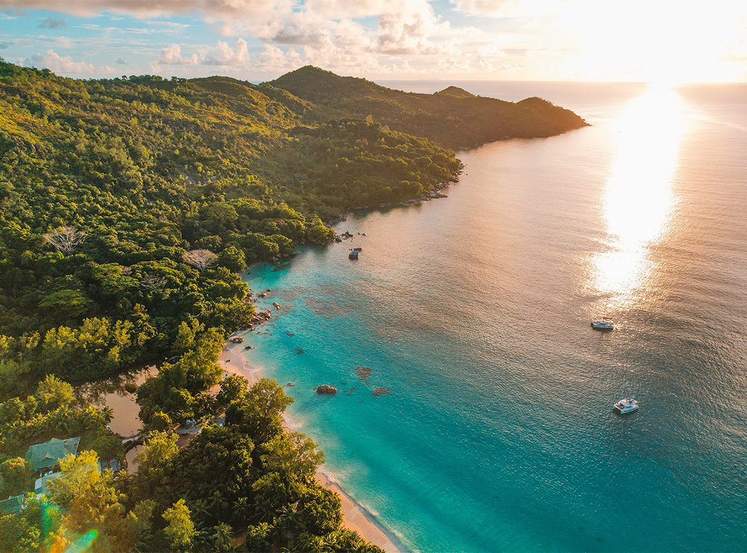 Seychelles From the Air