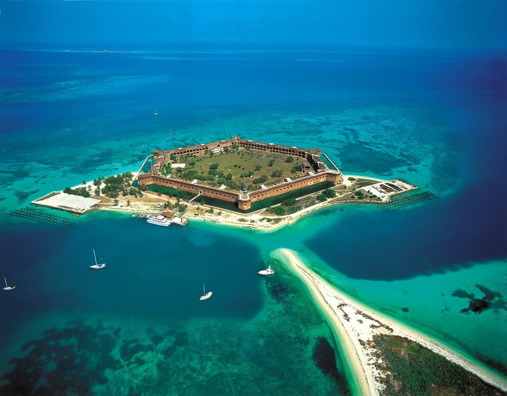 Fort Jefferson Aerial