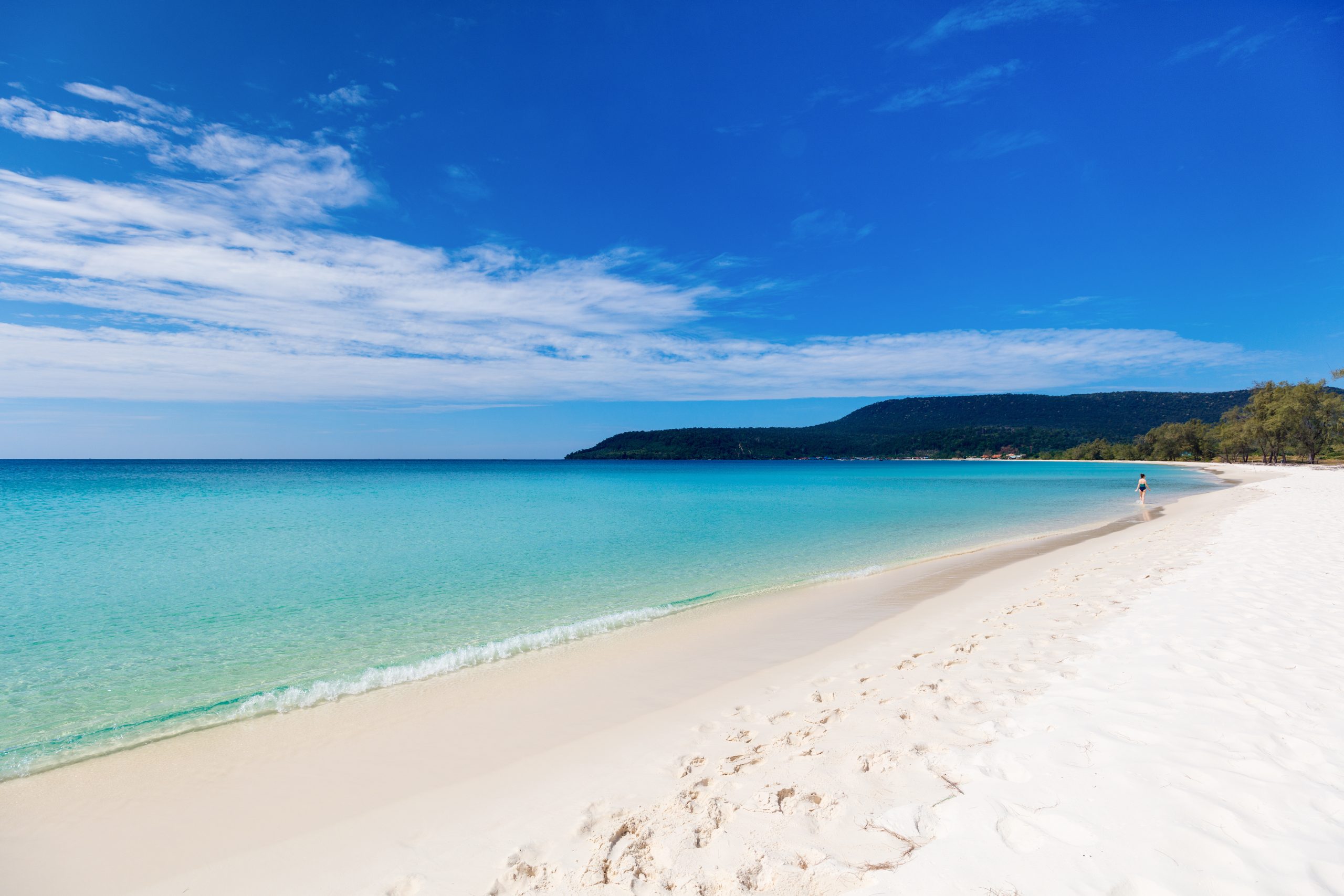 koh Rong Cambodia beach