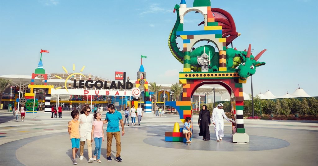 Family at Legoland Dubai