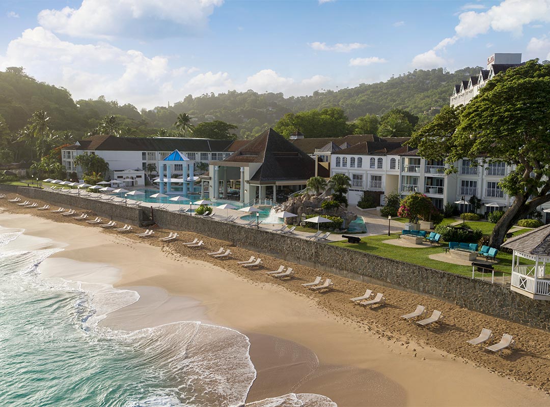 Beach at Sandals Regency La Toc