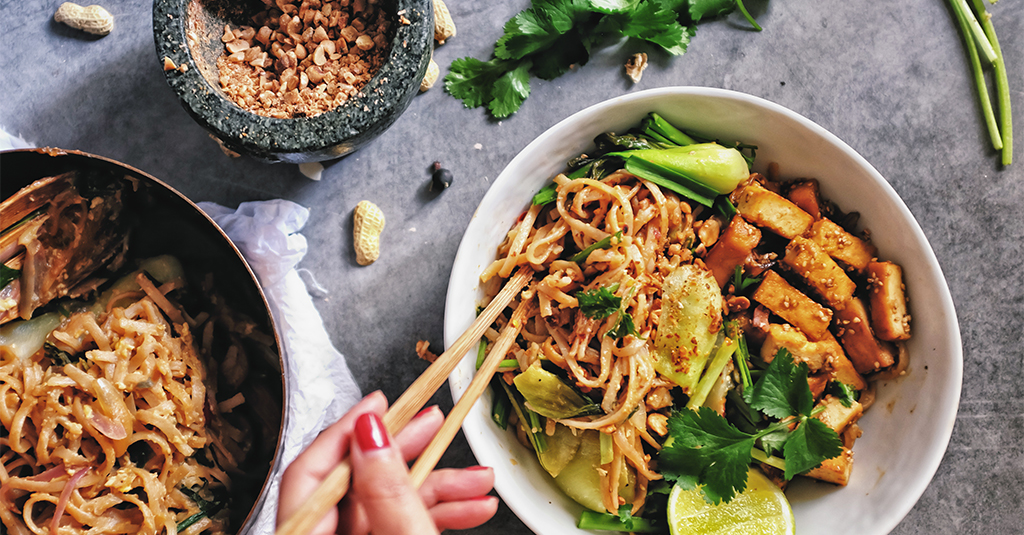 A delicious Thai noodle dish