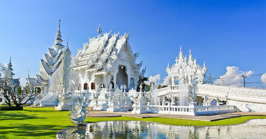 Wat Rong Khun otherwise known as White Temple