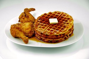 chicken and waffles