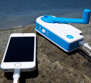 hand crank phone