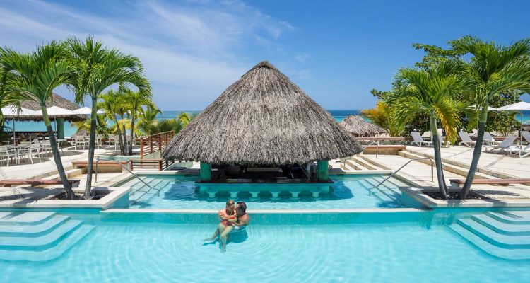 Couples Swept Away Swim Up Pool