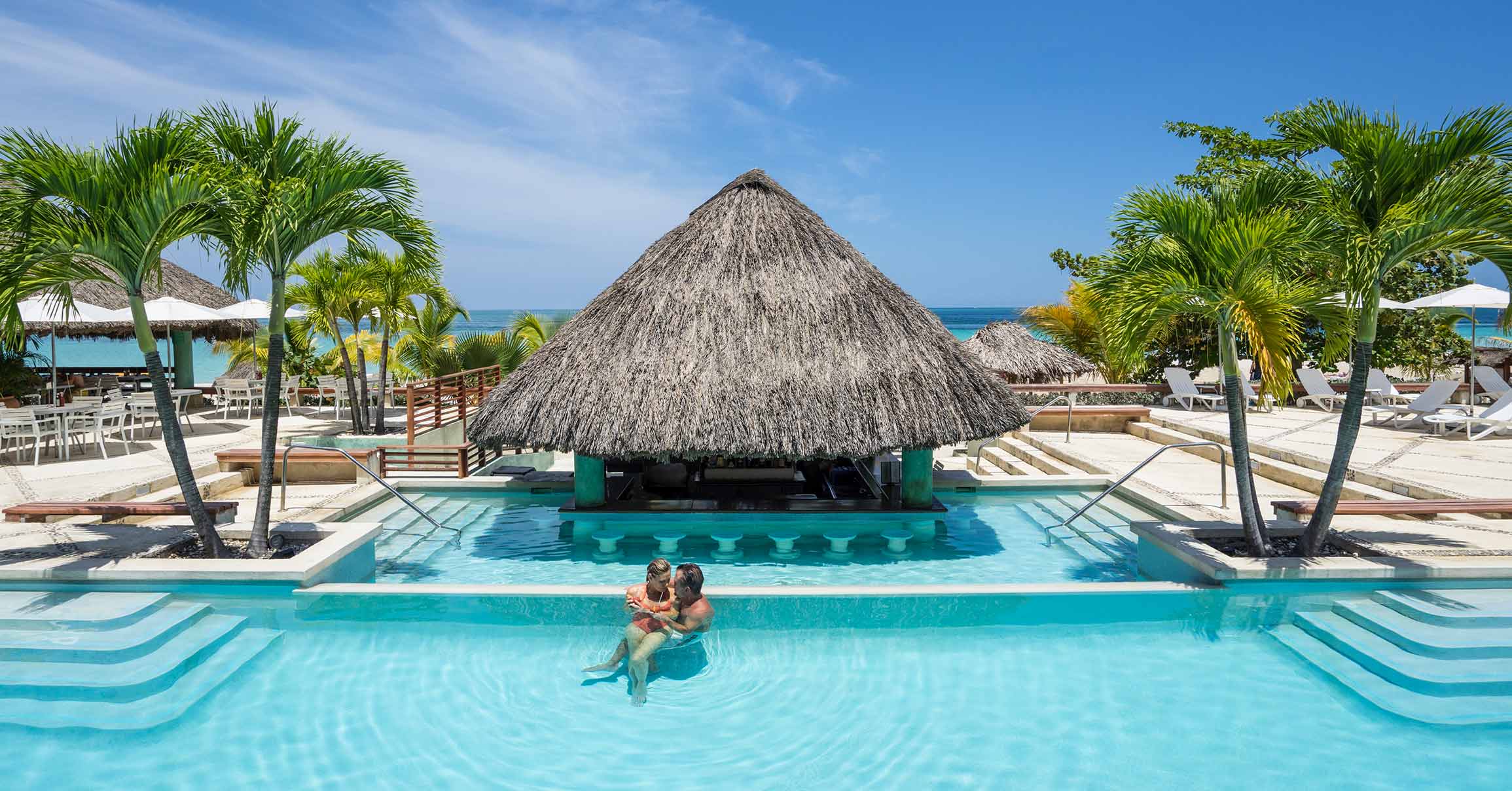 Couples Swept Away Swim Up Pool
