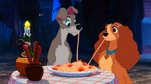 lady and the tramp spaghetti