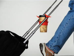luggage cup holder