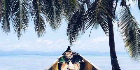 Boat in the Caribbean