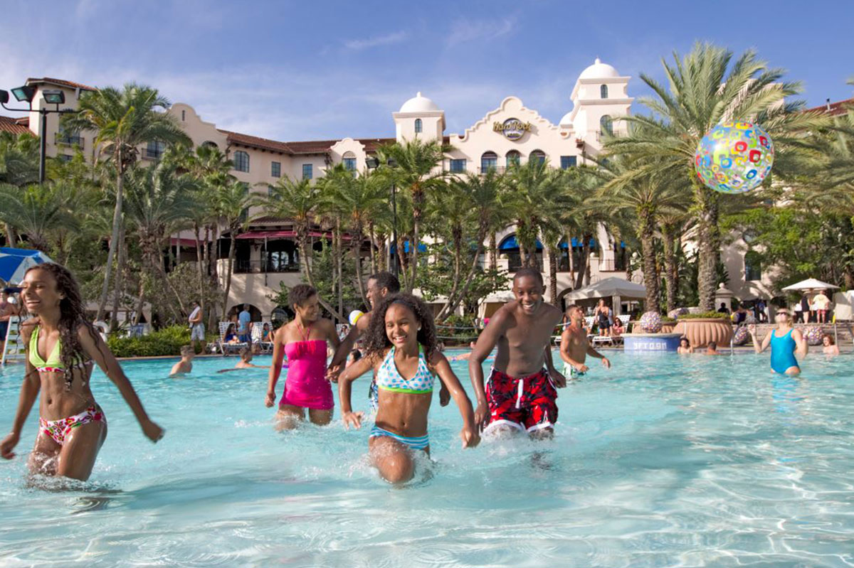 Hard Rock Hotel at Universal Orlando pool