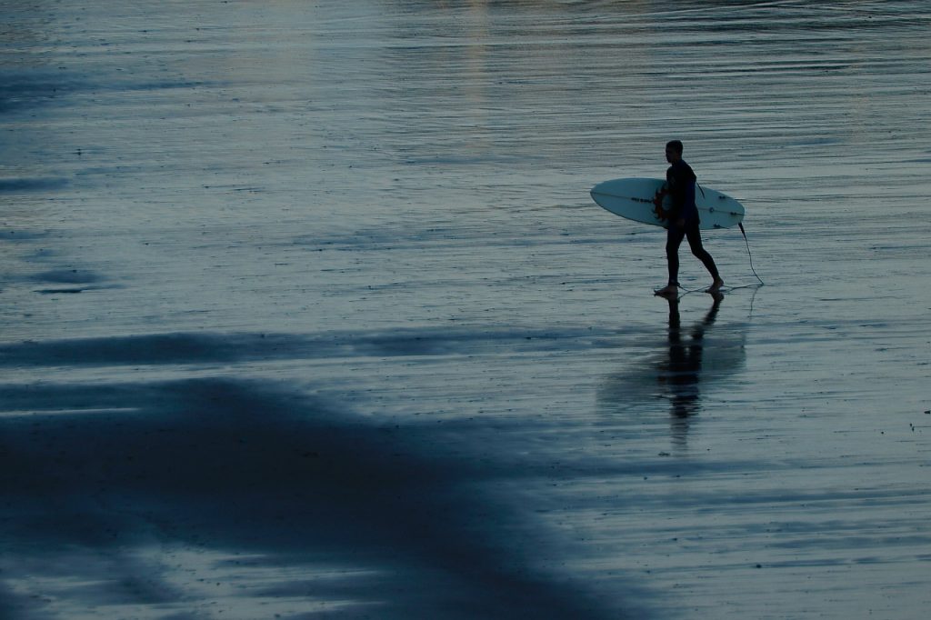 Surfing in Mauritius