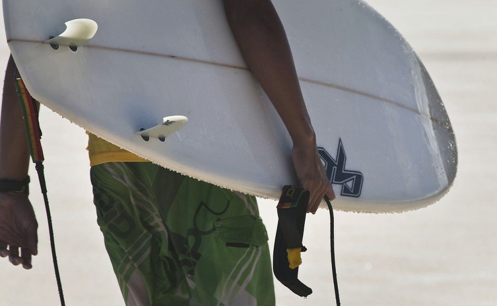 surf spots in Mauritius