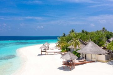 Beach views at Banyan Tree Vabbinfaru