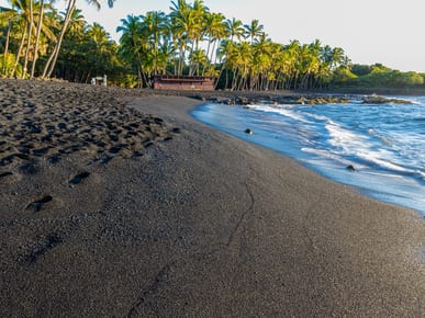 Punalu’u Black Sand Beach