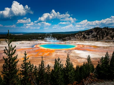 Visit Grand Prismatic Spring