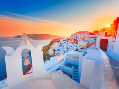 Catch the Sunset in Oia