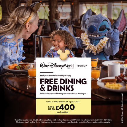 Free Dining & Drinks