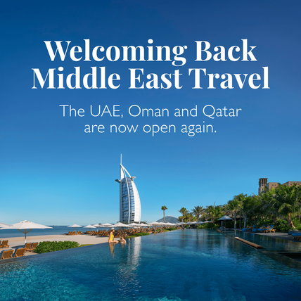 Welcome Back Middle East Travel