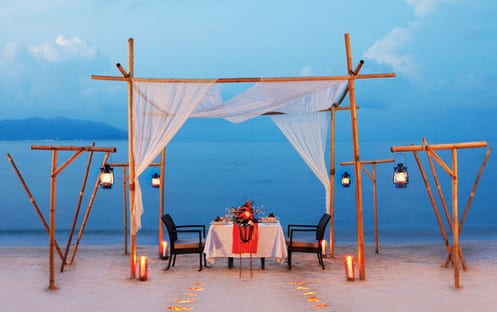 Romantic Dinner on the Beach