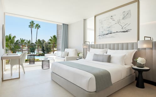 Family Room Pool View Interconnecting