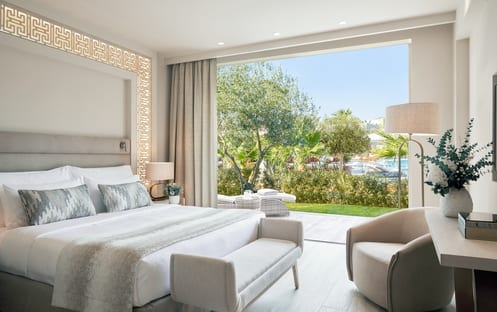 Junior Suite Private Garden Pool View