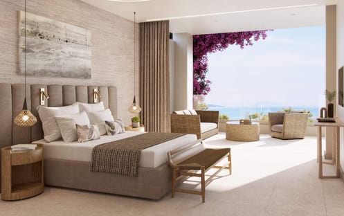 Deluxe One Bedroom Bungalow Suite Balcony Garden View