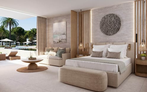 Junior Suite Private Garden Pool View