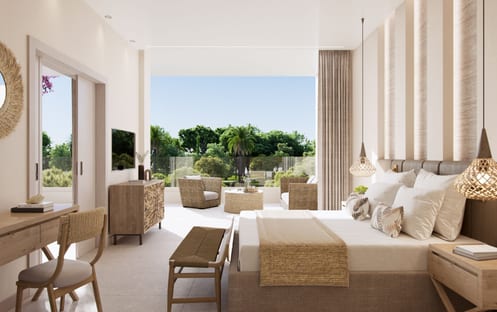 One Bedroom Suite Balcony Garden View