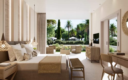 One Bedroom Suite Private Garden Garden View