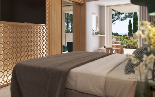 Two Bedroom Bungalow Suite Private Garden Sea View