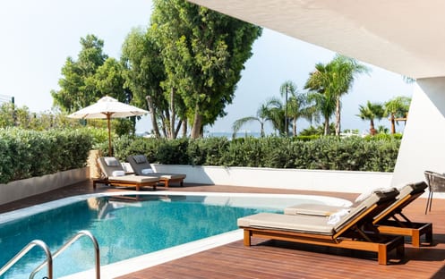 Two Bedroom Seafront Villa Private Pool