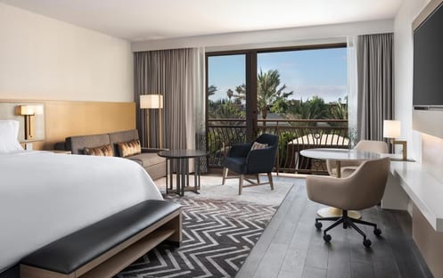 Deluxe, Larger Studio, 1 King, Sofa Bed