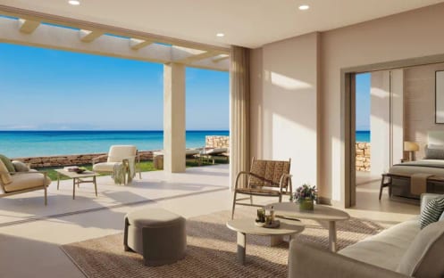 Two Bedroom Suite Private Garden Sea View