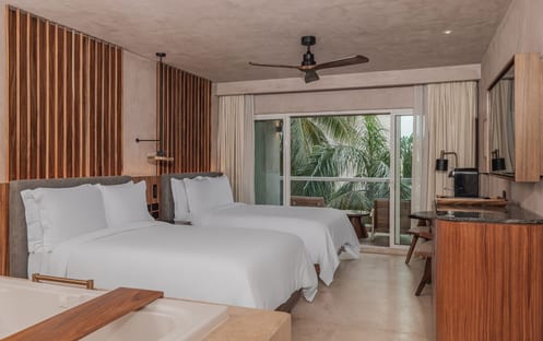 Standard, 2 Double Beds