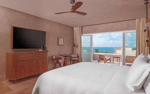 Master Duplex Suite, 1 King Bed, Ocean View, Plunge Pool