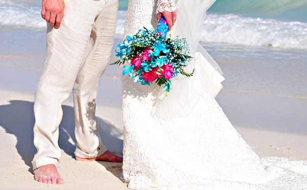Barefoot Beach Wedding