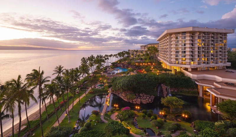 HYATT-REGENCY-REASORT-MAUI-HOTEL-SUNSET-VIEW