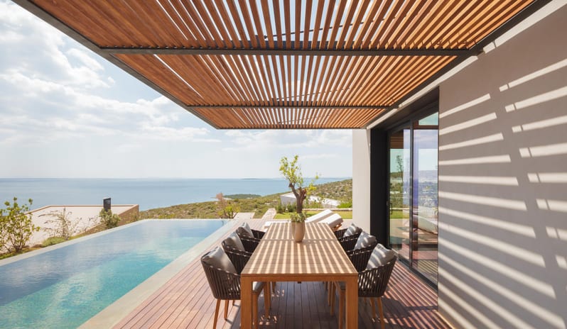 Kaplankaya Turkey Four Bedroom Residence Outside Table